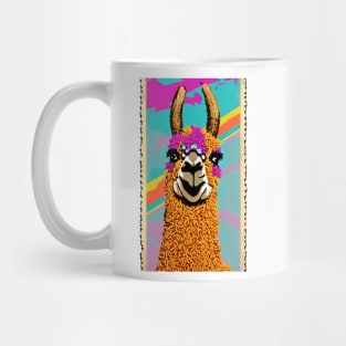 No Drama For This Llama Retro Mug